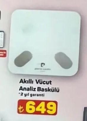Akıllı Vücut Analiz Baskülü