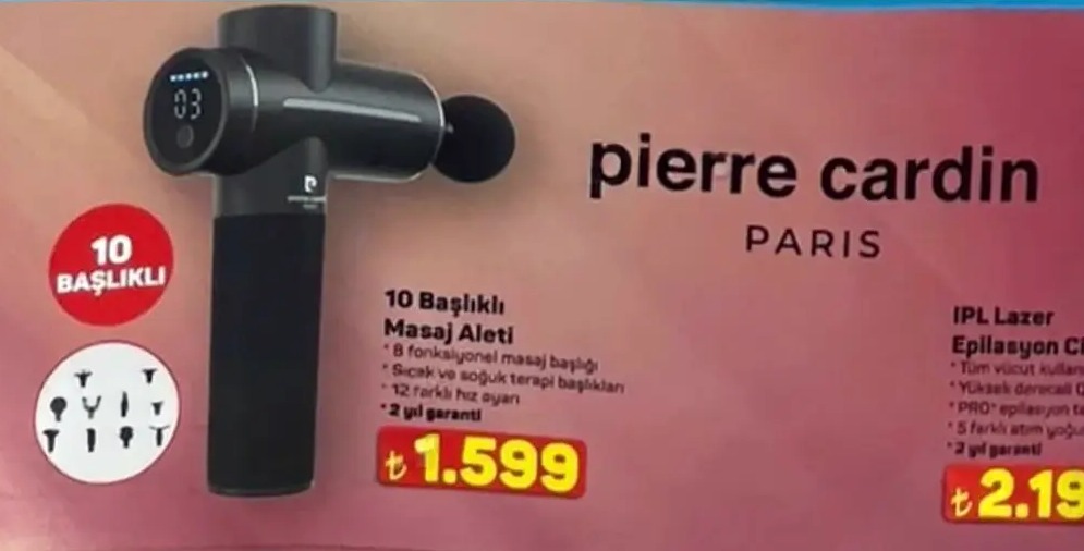 10 Başlıklı Masaj Aleti