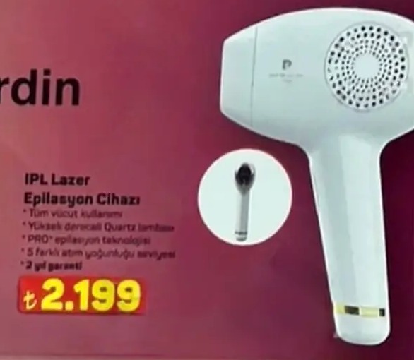 Ipl Lazer Epilasyon Cihazi