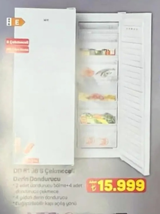 Beko Dd 1185 S Çekmeceli Derin Dondurucu