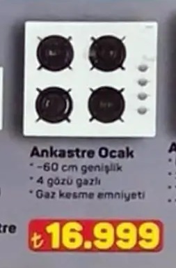 Ankastre Ocak
