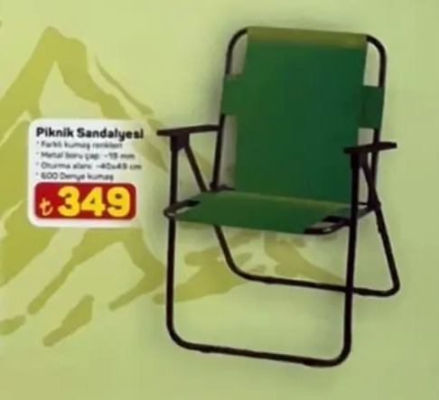 Piknik Sandalyesi