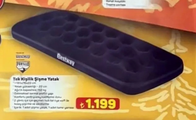 Bestway Tek Kişilik Şişme Yatak