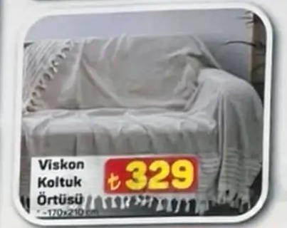 Viskon Koltuk Örtüsü 170X210 Cm