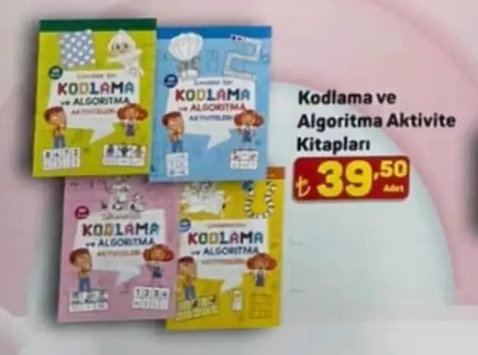 Kodlama Ve Algoritma Aktivite Kitapları Adet