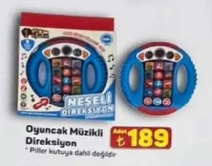 Oyuncak Müzikli Direksiyon Adet