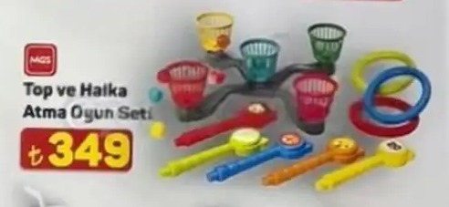 Top Ve Halka Atma Oyun Seti