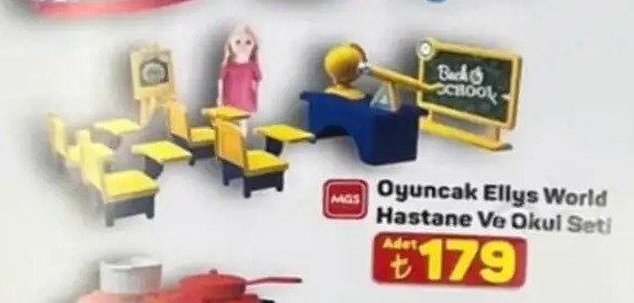 Oyuncak Ellys World Hastane Ve Okul Seti