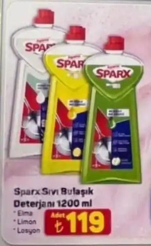 Sparx Sıvı Bulaşık Deterjanı 1200 Ml