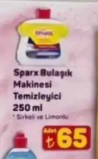 Sparx Bulaşık Makinesi Temizleyici 250 Ml