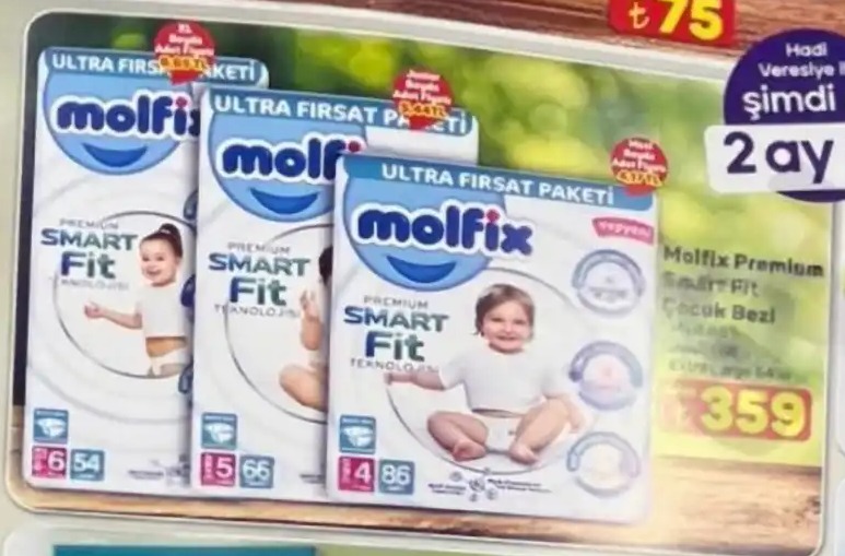 Molfix Premium Smart Fit Çocuk Bezi Xlarge 86
