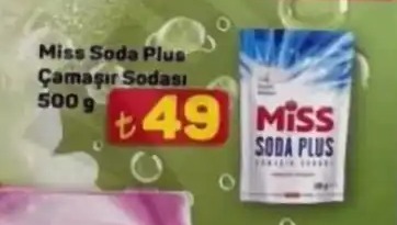 Miss Soda Plus Çamaşır Sodası 500G