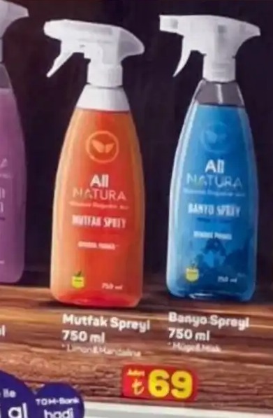 All Natura Mutfak Spreyi 750 Ml