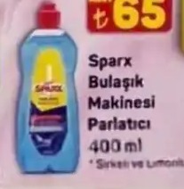 Sparx Bulaşık Makinesi Parlatıcı 400 Ml