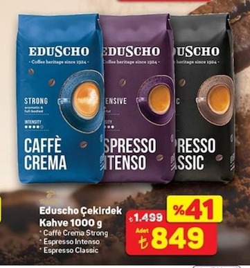 Eduscho Çekirdek Kahve 1000 G