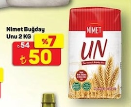 Nimet Bugday Unu 2Kg