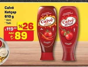 Calve Ketçap 610 G