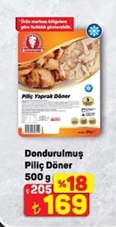 Pilic Yaprak Döner 500 G