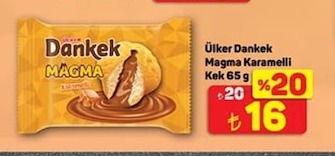 Ülker Dankek Magma Karamelli Kek 65G