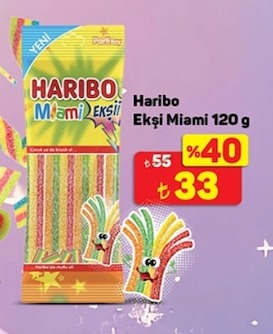Haribo Ekşi Miami 120G