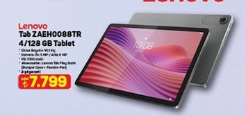 Lenovo Tab Zaeh0088Tr 4/128 Gb Tablet