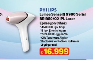 Philips Lumea Senseiq 9900 Serisi Bri950/02 Ipl Lazer Epilasyon Cihazı