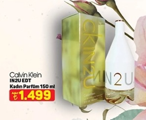 Calvin Klein In2U Edt Kadın Parfüm 150 Ml