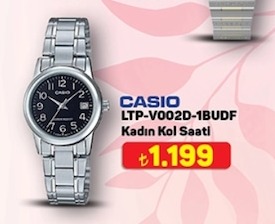 Casio Ltp-V002D-1Budf Kadın Kol Saati