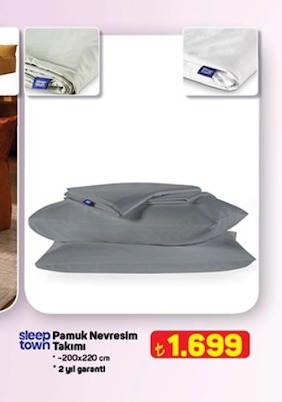 Sleep
Town Pamuk Nevresim Takımı