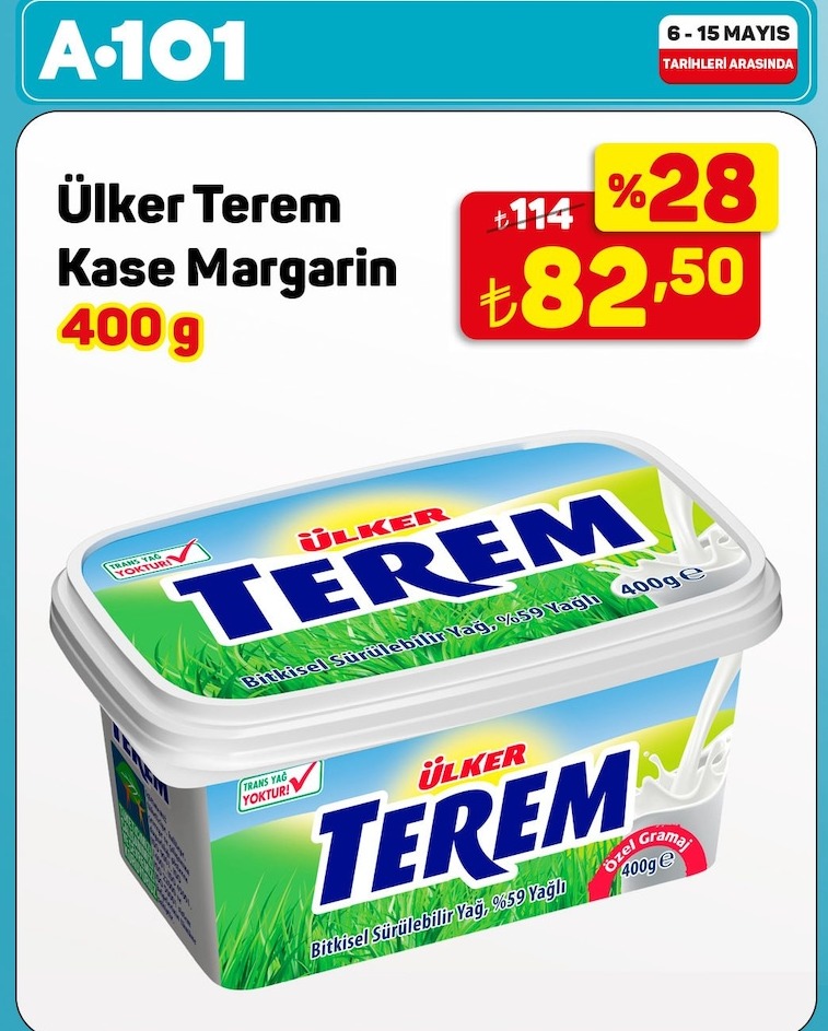 Ülker Terem Kase Margarin 400G
