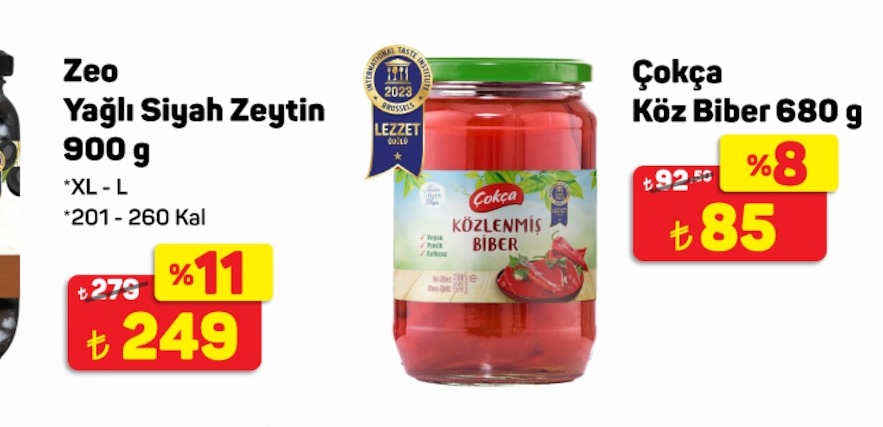 Zeo Zeytin Siyah 900G