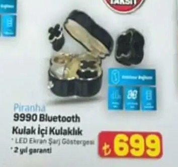 Piranha 9990 Bluetooth Kulak İçi Kulaklık