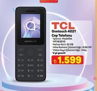Tcl Onetouch 4021 Cep Telefonu