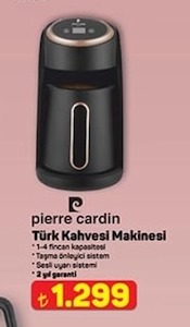 Pierre Cardin Türk Kahvesi Makinesi