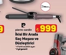 Pierre Cardin Iki Bir Arada Saç Maşasi Ve Düzleştirici