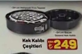 Kek Kalıbı Çeşitleri
