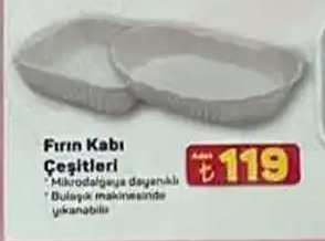 Fırın Kabı Çeşitleri