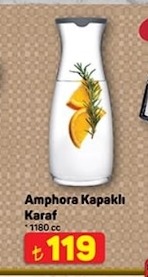 Amphora Kapaklı Kara* 1180 Cc