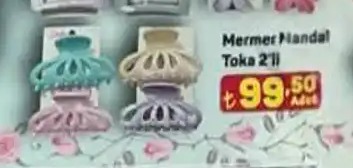 Mermer Mandal Toka 2'Li