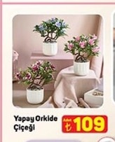 Yapay Orkide Cicegi