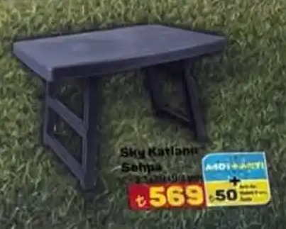 Sky Katlanä±R Sehpa