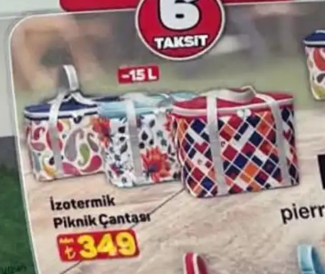 İzotermik Piknik Çantası 15L