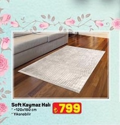 Soft Kaymaz Halı 120X180 Cm