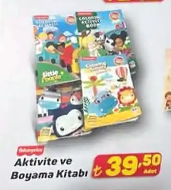 Fisher-Price Aktivite Ve Boyama Kitabı