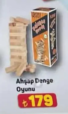 Fleur Ahşap Denge Oyunu