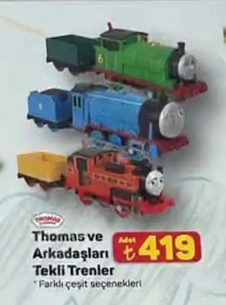 Thomas Ve Arkadaşları Tekli Trenler