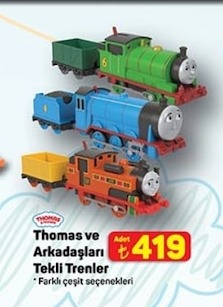 Thomas Ve Arkadaşları Tekli Trenler