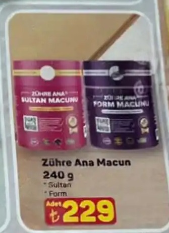 Zühre Ana Macun 240G