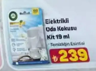 Elektrikli Oda Kokusu Kit 19Ml