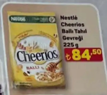 Nestle Cheerios Ballı Tahıl Gevregi 225 G